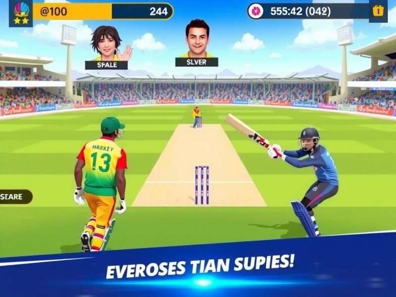 Cricket Champs Royale in Action Cricket Champs Royale Gameplay Screenshot